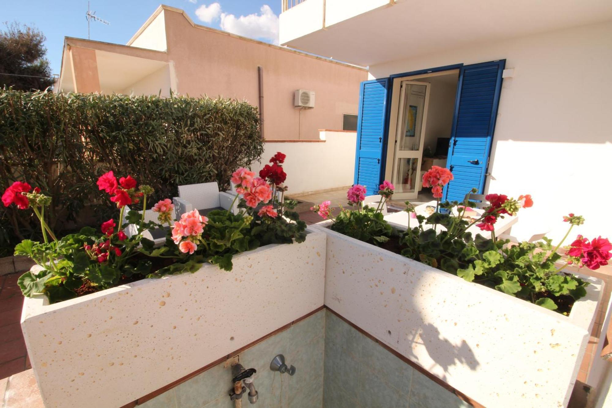 Residence Mare Azzurro Torre San Giovanni Ugento Exteriör bild